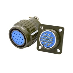 Y28M 19 Pin Military Type Connector Set 