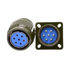 Y28M 7 Pin Military Type Connector Set 