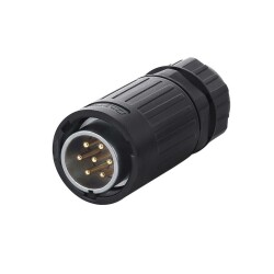 YA-20-C07PE-01-001 7-Pin Waterproof Connector - Male 