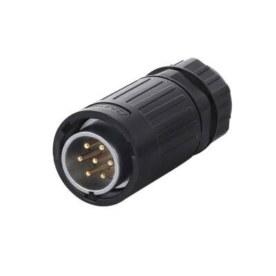 YA-20-C07PE-01-001 7-Pin Waterproof Connector - Male - 1