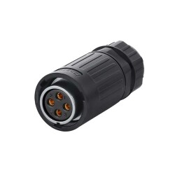 YA-20-J04PE-01-001 4-Pin Waterproof Connector - Female 