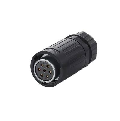 YA-20-J07PE-01-001 7-Pin Waterproof Connector - Female - 1