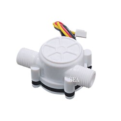 YF-S302 3.5-24V Water Flow Sensor (Marine) Flowmeter G1/4'' 0.3-6L/Dk - 3