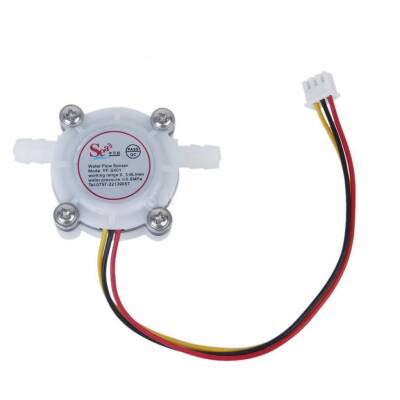 YF-S401 5-12V 3.5mm Water Flow Sensor (Marine) Flowmeter 0.3-6L/Dk - 1