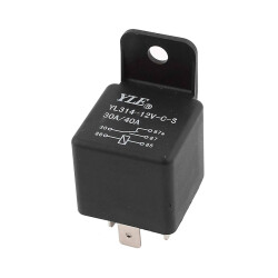 YL314-12V-C-S 12V 30A/40A Automotive Relay 5-Pin 