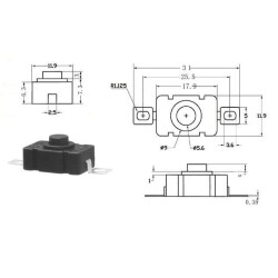 YT-1712 17x12 Mini Test Key - 9