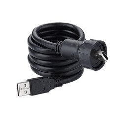 YU-USB2-MP-MP-1M-001 Waterproof Male-Male USB Connector - 1M Cable 