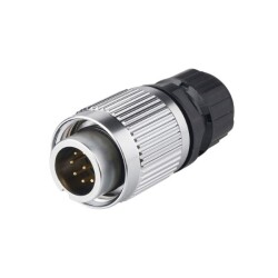 YW-16-C09PE-03-001 9-Pin Waterproof Connector - Male 