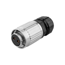 YW-20-J02PE-03-001A 2-Pin Waterproof Connector - Female - 1