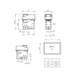 ZCD-02 4-Pin Electromagnetic Switch - 2