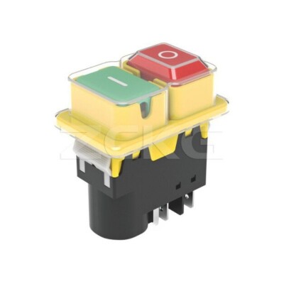 ZCD-02E 4-Pin Electromagnetic Switch - Waterproof Cover - 1