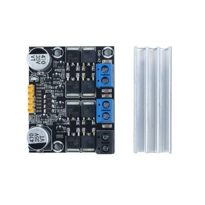 ZK-BM1 10A 3-18V DC PWM Dual Motor Driver - 1