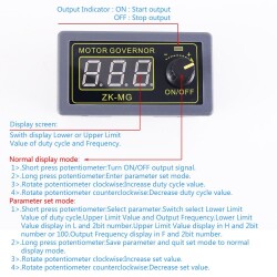 ZK-MG DC 5V-30V 5A PWM Motor Speed Control Card - 3